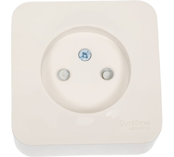 Розетка Systeme Electric Blanca о/у с изол. пласт. молочный б/з со шт. 16а BLNRA001112 18 шт 13606481196351 1