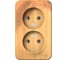 Розетка Systeme Electric Blanca о/у с изол. пласт. ясень 2-ая б/з со шт. 16а,250в BLNRA001215 10 шт 13606481196658 2