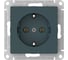 Розетка Systeme Electric ATLASDESIGN с заземлением, 16А, мех., быстрозажим. клем., ИЗУМРУД ATN000843S 5 шт 13606482108087 2