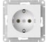 Розетка с заземлением Systeme Electric ATLASDESIGN, 16 А, механическая, быстрозажимная клемма, БЕЛЫЙ 20 шт. ATN000143S 13606482108018 2
