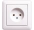 Розетка Systeme Electric (Schneider Electric) 1-м СП W59 16А IP20 без заземл. без защ. шторок в сборе бел. RS16-153-18 10 шт 13606480983648 1
