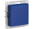 Розетка Systeme Electric Atlasdesign аквамарин с/з, со шт., с крышкой, 16а ATN001146 5 шт 13606485820306 1