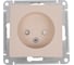 Розетка Systeme Electric Atlasdesign песочный б/з со шт., 16а ATN001249 5 шт 13606485820412 1
