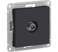 Розетка TV Systeme Electric (Schneider Electric) ATLASDESIGN проходная 4DB, механизм, КАРБОН ATN001092 5 шт 13606489708860