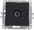 Розетка TV Systeme Electric (Schneider Electric) ATLASDESIGN проходная 4DB, механизм, КАРБОН ATN001092 5 шт 13606489708860 2