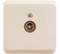 Розетка TV Systeme Electric (Schneider Electric) 1-м ОП Этюд крем. TVA-002K 25 шт 4607098947079