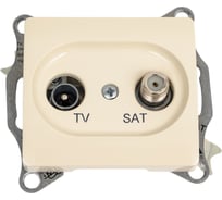 Механизм розетки TV-SAT Systeme Electric (Schneider Electric) 1-м GLOSSA 1DB беж. SchE GSL000297 10 шт 13606480658065
