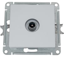 Розетка TV Systeme Electric (Schneider Electric) AtlasDesign Алюминий проходная 4DB, механизм SE ATN000392 10 шт 13606489586130