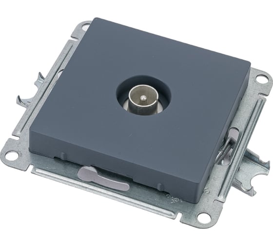 Розетка TV Systeme Electric (Schneider Electric) AtlasDesign Грифель Розетка антенная одиночная TV коннектор SE ATN000793 10 шт 13606489708624 1