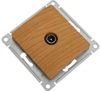 Розетка TV Systeme Electric (Schneider Electric) GLOSSA оконечная 1DB, , ДЕРЕВО ДУБ GSL000591 10 шт 13606480659444