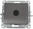 Розетка TV Systeme Electric (Schneider Electric) Glossa Графит проходная 4DB SE GSL001392 5 шт 53606481274989 3