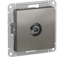 Розетка TV Systeme Electric (Schneider Electric) AtlasDesign Сталь проходная 4DB, механизм SE ATN000992 5 шт 13606489708778