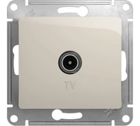 Розетка TV Systeme Electric (Schneider Electric) Glossa Молочная оконечная 1DB GSL000991 10 шт 13606480982504