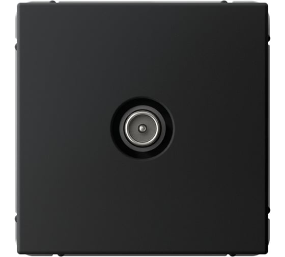 Розетка TV Systeme Electric ArtGallery Карбон оконечная 1DB, механизм GAL001091 5 шт 4690201036401
