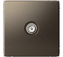 Розетка TV Systeme Electric ArtGallery Мокко оконечная 1DB, механизм GAL000691 5 шт 4690201036340