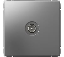 Розетка TV Systeme Electric ArtGallery Сталь проходная 4DB, механизм GAL000992 5 шт 4690201036609