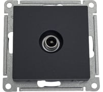 Розетка TV Systeme Electric Atlasdesign базальт оконечная 1db, механизм ATN001491 5 шт 4690201026020