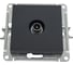 Розетка TV Systeme Electric Atlasdesign базальт проходная 4db, механизм ATN001492 5 шт 4690201026068 3