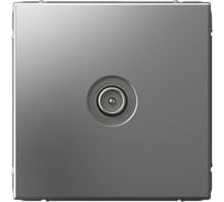 Розетка TV Systeme Electric ArtGallery Сталь оконечная 1DB, механизм GAL000991 5 шт 4690201036388