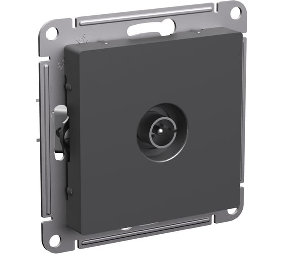 Антенна коннектор TV Systeme Electric Atlasdesign базальт, механизм ATN001493 5 шт 4690201026105 1