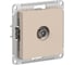 Розетка TV Systeme Electric Atlasdesign песочный одиночная, коннектор ATN001293 5 шт 13606485820535 1