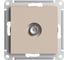 Розетка TV Systeme Electric Atlasdesign песочный одиночная, коннектор ATN001293 5 шт 13606485820535 2