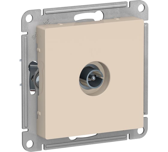 Антенна коннектор TV Systeme Electric (Schneider Electric) ATLASDESIGN, БЕЖЕВЫЙ ATN000293 10 шт 13606489586055 1