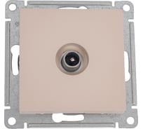 Розетка TV Systeme Electric Atlasdesign песочный оконечная 1db ATN001291 5 шт 13606485820511
