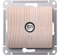 Антенна коннектор TV Systeme Electric Glossa сосна, механизм GSL001593 5 шт 4690201031987