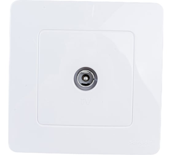 Коннектор TV Systeme Electric (Schneider Electric) BLANCA С/У, БЕЛЫЙ BLNTS000011 10 шт 13606481194708 1