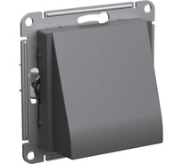 Вывод кабеля Systeme Electric Atlasdesign базальт механизм ATN001499 5 шт 4690201026143