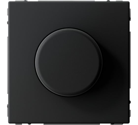 Светорегулятор диммер Systeme Electric ArtGallery Карбон поворотно-нажимной, LED, RC, 400Вт, механизм GAL001023 8 шт 4690201030003 1