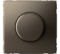 Светорегулятор диммер Systeme Electric ArtGallery Мокко поворотно-нажимной, LED, RC, 400Вт, механизм GAL000623 8 шт 4690201029946