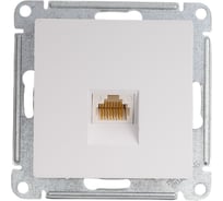 Розетка телефонная Systeme Electric Atlasdesign лотос rj11, механизм ATN001381 5 шт 4690201025764