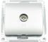 Механизм коннектора TV антенны Systeme Electric (Schneider Electric) Glossa алюм. GSL000393 10 шт 13606480982320 2