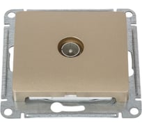 Механизм коннектора TV антенны Systeme Electric (Schneider Electric) Glossa титан GSL000493 10 шт 13606480982344