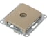Механизм коннектора TV антенны Systeme Electric (Schneider Electric) Glossa титан GSL000493 10 шт 13606480982344 2