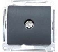 Механизм коннектора TV антенны Systeme Electric (Schneider Electric) Glossa антрацит GSL000793 10 шт 13606480982399
