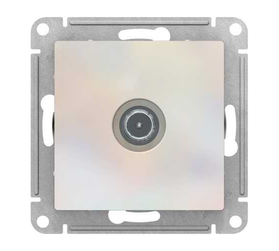 Механизм розетки TV Systeme Electric (Schneider Electric) AtlasDesign оконечный 1DB жемчуж. ATN000491 10 шт 13606489586215 1