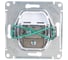 Механизм розетки TV Systeme Electric (Schneider Electric) AtlasDesign оконечный 1DB жемчуж. ATN000491 10 шт 13606489586215 3