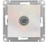 Механизм розетки TV Systeme Electric (Schneider Electric) AtlasDesign оконечный 1DB жемчуж. ATN000491 10 шт 13606489586215 1