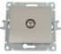 Механизм коннектора TV антенны Systeme Electric (Schneider Electric) Glossa платина GSL001293 5 шт 53606481283356 2