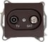 Розетка TV-SAT Systeme Electric (Schneider Electric) Glossa оконечная 1db, механизм, шоколад GSL000897 5 шт 53606485437236 1