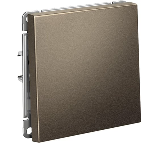 1-клавишный выключатель кнопочный Systeme Electric ARTGALLERY 10А, механизм, быстрозажим. клем., МОККО GAL000615S 5 шт 4690201037668 1