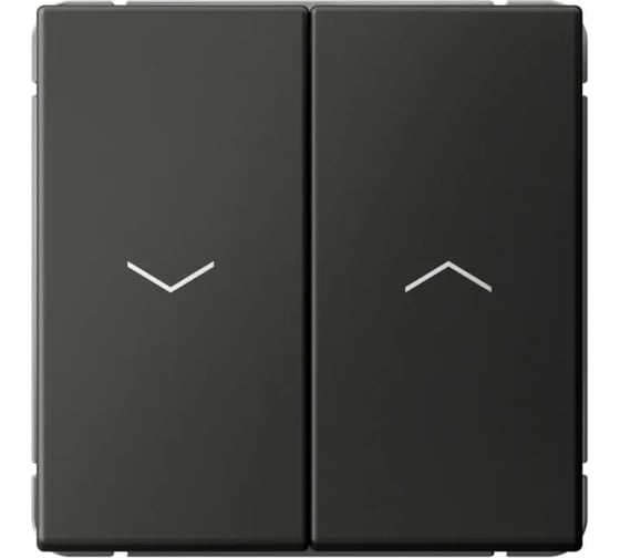 2-клавишный выключатель для жалюзи Systeme Electric ARTGALLERY 2х сх.4, 10А, механизм, быстрозажим. клем., БАЗАЛЬТ GAL001419S 5 шт 4690201038252 1