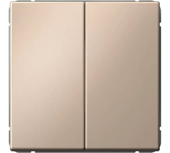 2-клавишный выключатель кнопочный Systeme Electric ARTGALLERY 10АХ, механизм, быстрозажим. клем., ПЕСОЧНЫЙ GAL001217S 5 шт 4690201037989 1