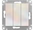 Механизм выключателя Systeme Electric ( Schneider Electric) 3-кл. ATLAS DESIGN сх.1+1+1 10АХ жемчуг ATN000431 1240277 10 шт 13606489584327 1