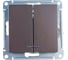 Механизм выключателя Systeme Electric ( Schneider Electric) 2-кл. ATLAS DESIGN с подсветкой сх.5а 10АХ мокко 1240377 10 шт 13606489702189 1