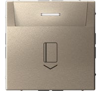 Выключатель карточный Systeme Electric ARTGALLERY 10А, без задержки времени, быстр.клемм., ШАМПАНЬ GAL000514S 10 шт 4690201045441
