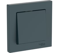 1-клавишный выключатель Systeme Electric ATLASDESIGN сх.1, 10АХ, в сборе, быстрозажим. клем., ИЗУМРУД ATN000812S 5 шт 13606482107585
